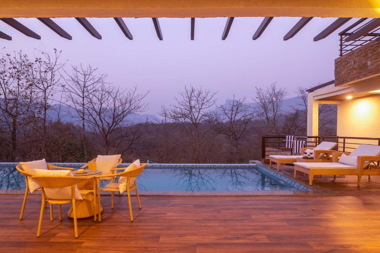 Eden Glade - Khopoli - Mountain-View Villa With Private Pool, Spacious Decks & Indoor Activities Экстерьер фото